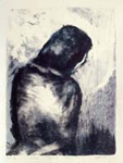 Title: Veiled-woman-ii, Medium: Lithograph, Size: 11in x 15in, Year: 1980